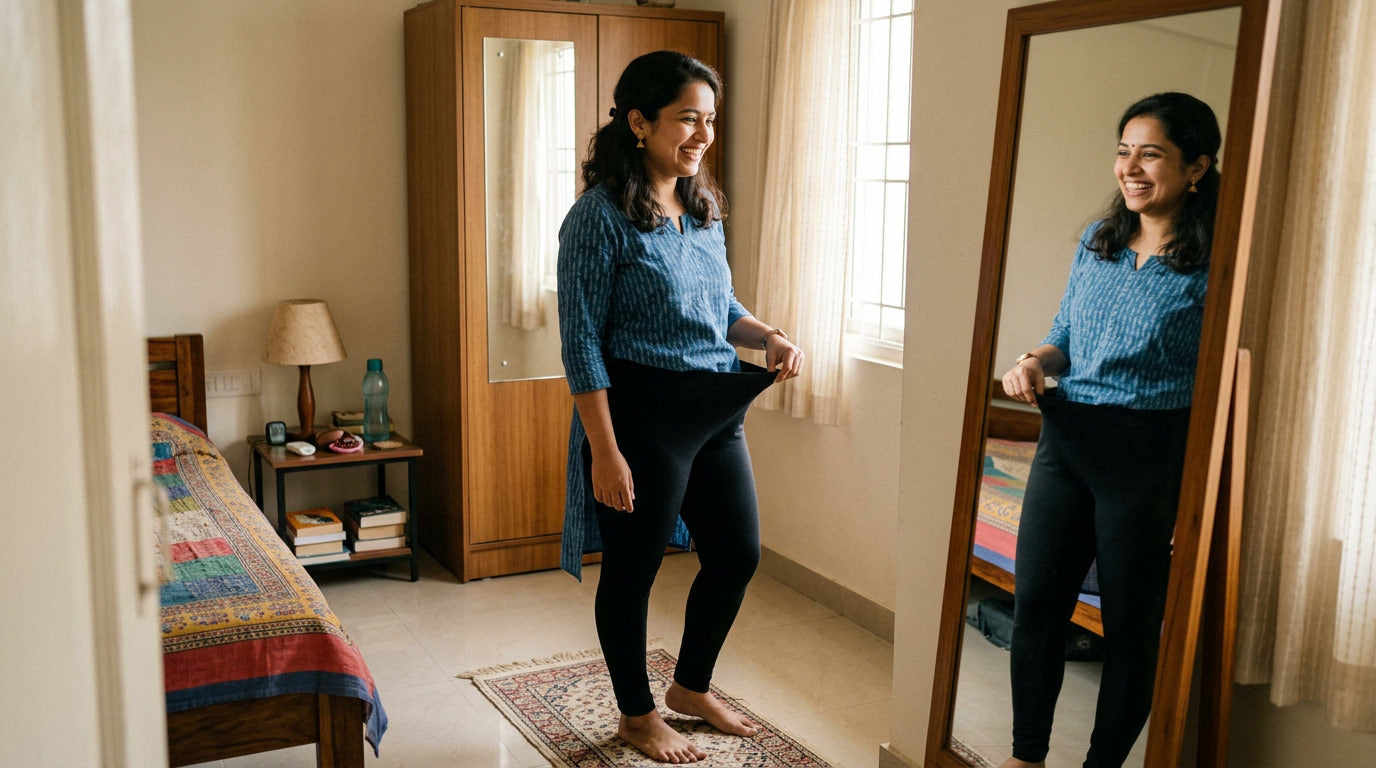 When does weight loss become noticeable?