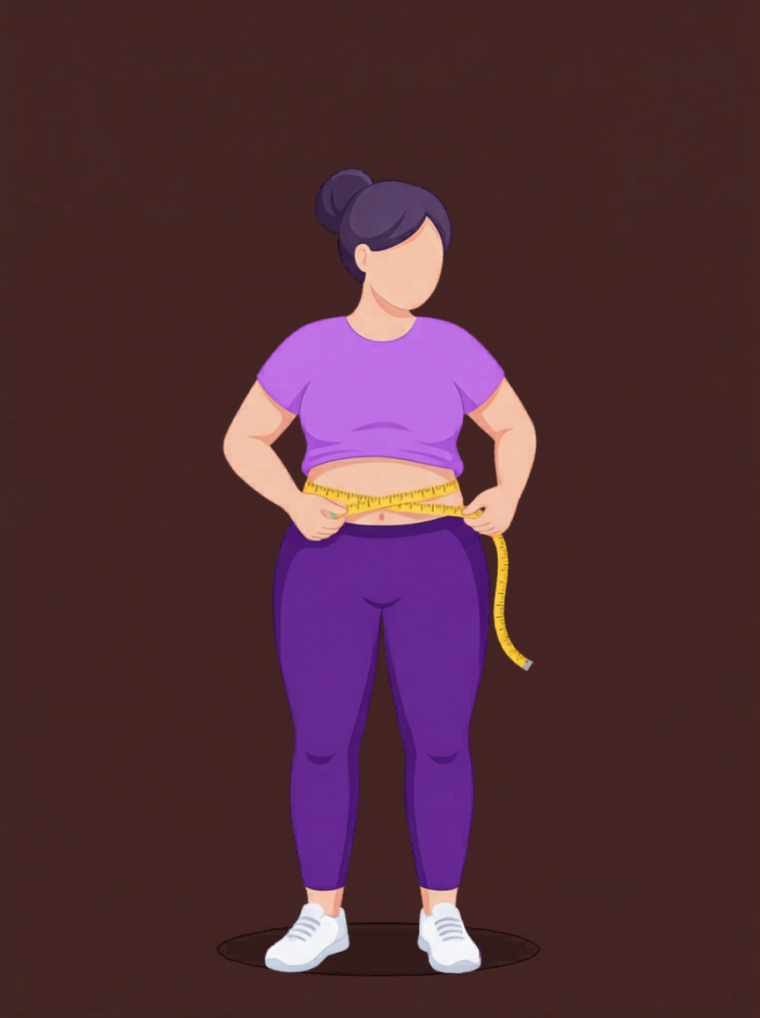 Body fat & visceral fat estimator